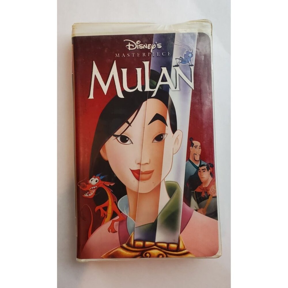 Mulan VHS Tape 1999 - Walt Disney Masterpiece